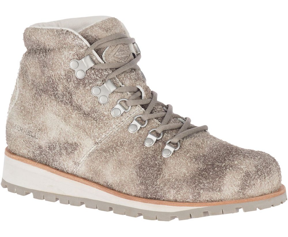 Botas Mujer - Merrell Wilderness Lt - Gris - HZUN-52739